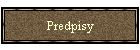 Predpisy